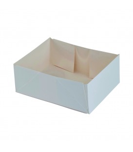 Caissettes patissières blanches