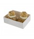 Caissettes patissières blanches