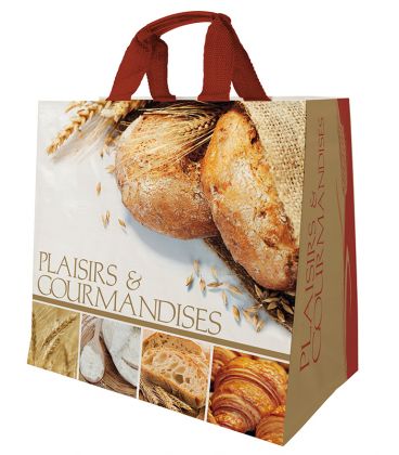 sacs pp tissés boulangerie/patisserie